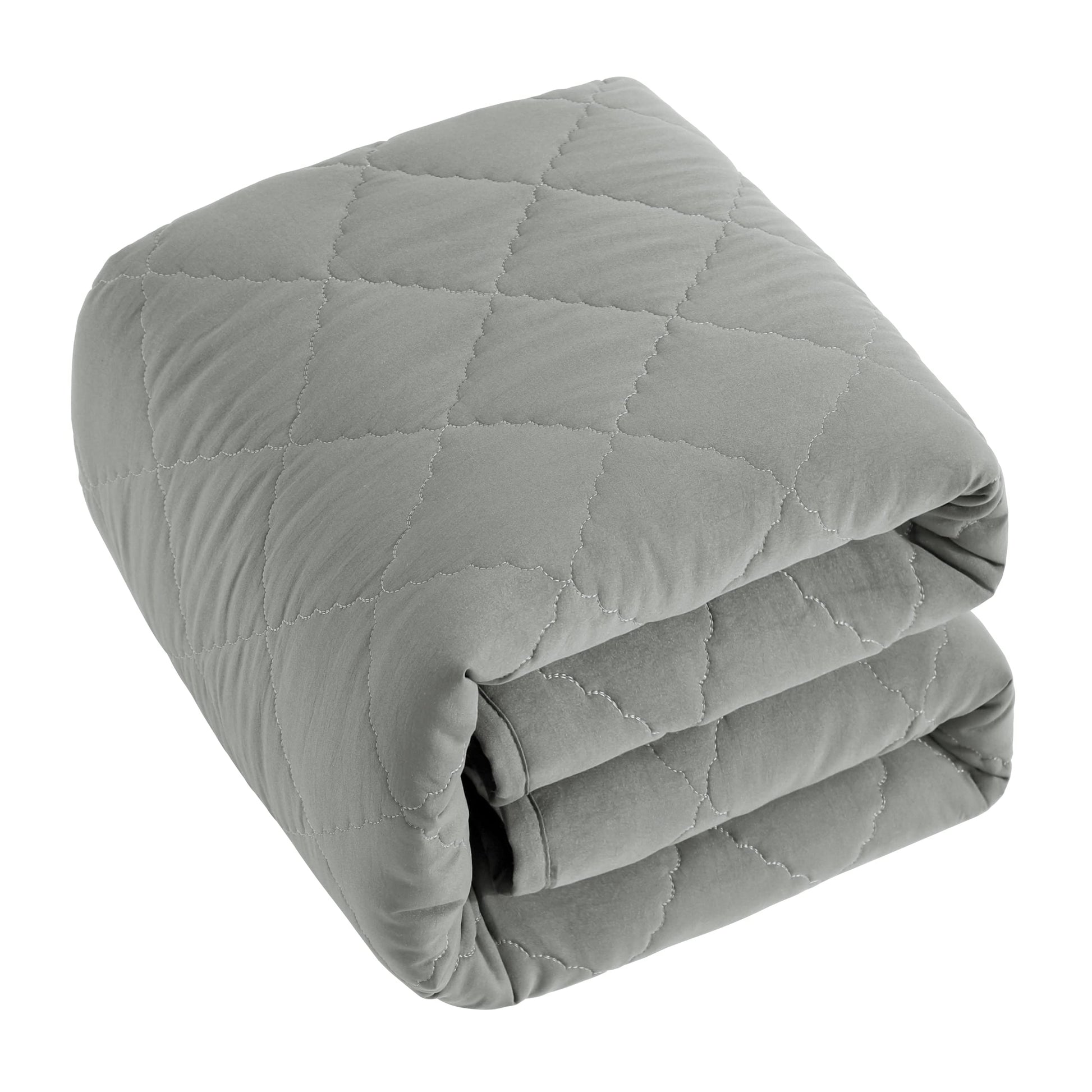 BEDSUM 100% Brushed Microfiber Down Alternative Toddler Comforter, Ultra Soft Lightweight and Warm Breathable Crib Quilted Blank