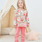 18 Months Girl Clothes Toddler Baby Girl Outfits Floral Shirt Top Pink Pants Fall Winter Little Girl Clothes 2T Outfit For Girl