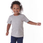 Gerber Baby Toddler 5-Pack Solid Short Sleeve T-Shirts Jersey 160 Gsm, Heather Grey, 12 Months