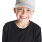 Nickelodeon Boys Baseball Cap, Baby Shark Adjustable Toddler Hat For Ages 2-4, Gray