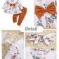 Doresbebe 2-3T Girl Clothing Baby Girl Clothes Toddler Girl Outfits Fall Floral Shirt Top Cute 2-3 Year Old Girl Outfit Pants Se