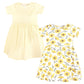 Hudson Baby Baby Girls Cotton Dresses, Daisy, 18-24 Months