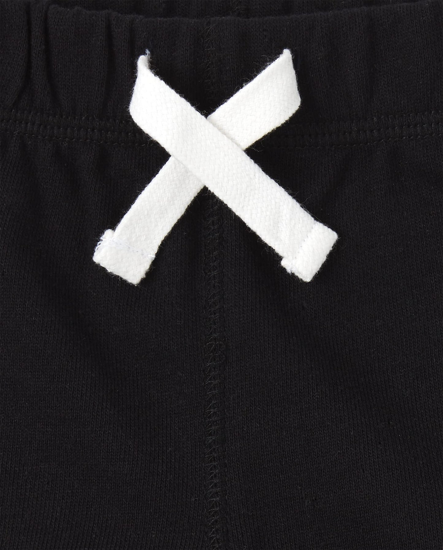 The Children'S Place Baby Boys And Toddler Boys French Terry Shorts, Black/Smoke Gray/New Navy, 2T