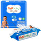 Oyo Baby Baby Gentle Wet Wipes With Aloe Vera, 72 Wipes And Oyo Baby All Round Protection Pants, Small Size Baby Diapers, 54 Cou