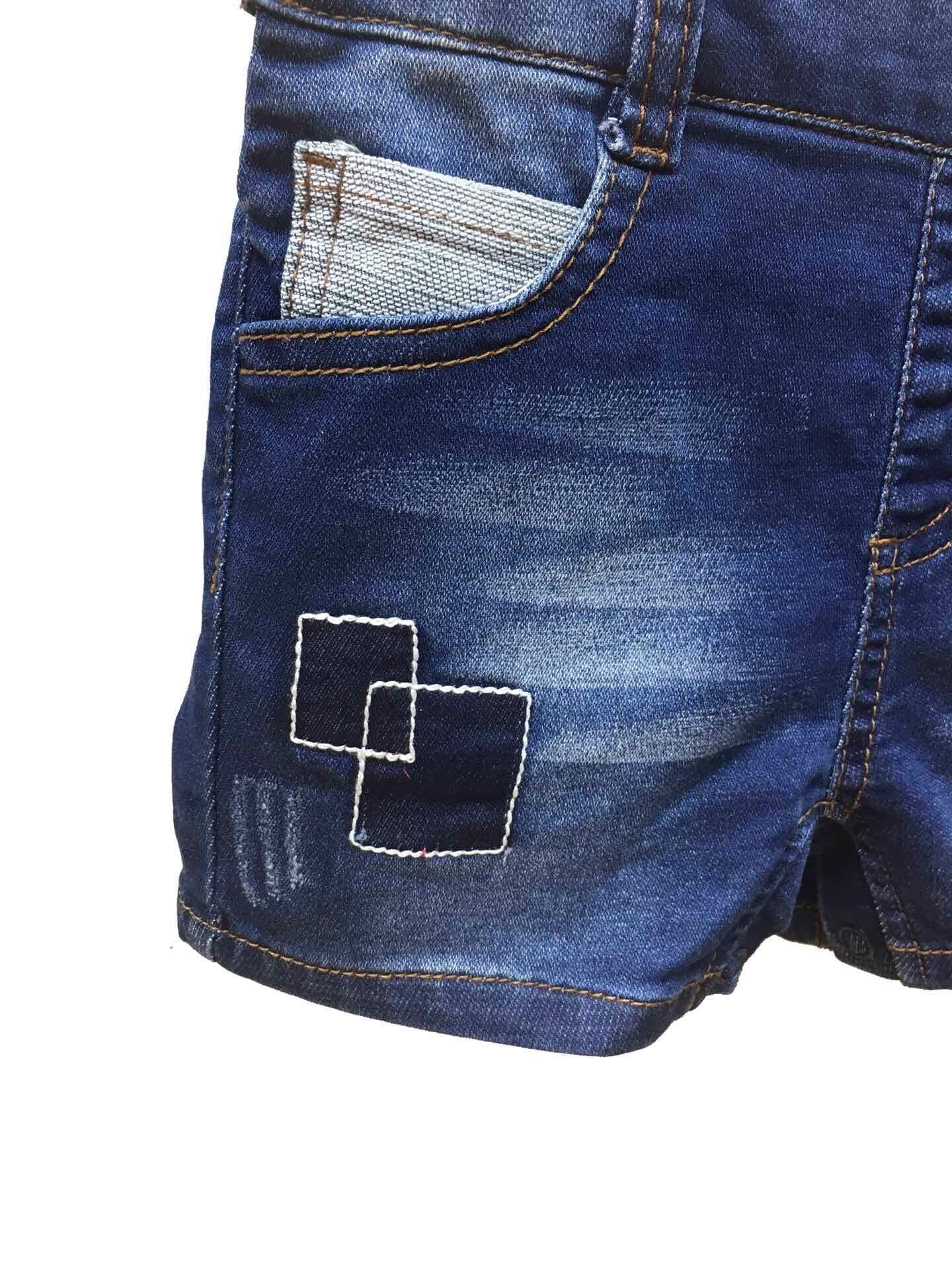 Kidscool Space Baby & Little Girls/Boys Summer Shorts,Adjustable Jean Shortall Overalls,Blue,2-3 Years