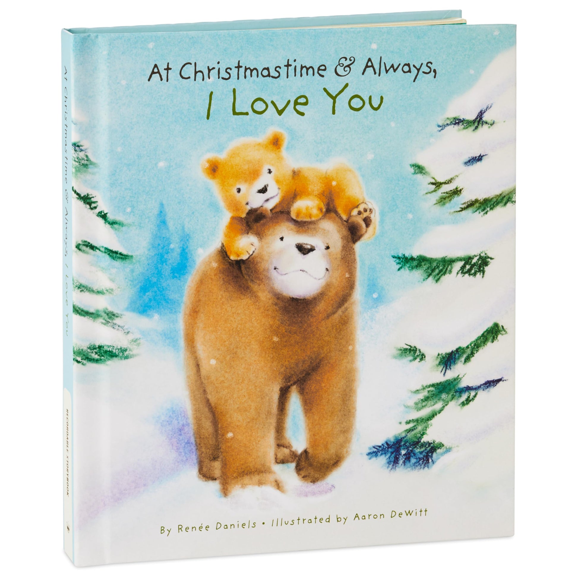 Hallmark Recordable Book for Children (at Christmastime & Always, I Love You)
