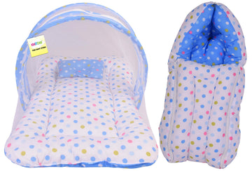 Kwitchy Baby Bed New Born Baby Bedding Set | Mattress | Mosquito Net | Carry | Cotton | Infants Beds | Products All | Gift Combo