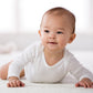 Gerber Baby 2-Pack Long-Sleeve Side-Snap Mitten-Cuff Shirt, White, 0-3 Months