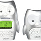 Vtech Dm225 Owl Audio Baby Monitor Camera With Up To 1,000 Ft Of Range, Vibrating Sound-Alert, Talk-Back Intercom, Digitized Tra