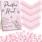 Roowest 51 Pcs Pacifier Hunt BabyShower Games Include Wooden Hunt Sign and 50 Acrylic Mini Plastic Pacifiers for BabyShower Game