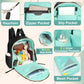 Mini Diaper Bag Backpack Mominside Small Baby Diaper Bag With 11 Pockets, Leather Travel Baby Bag For Baby Girls Boys, Diaper
