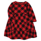 Hudson Baby Infant And Toddler Girl Cotton Dresses, Buffalo Plaid Leopard, 14 Years