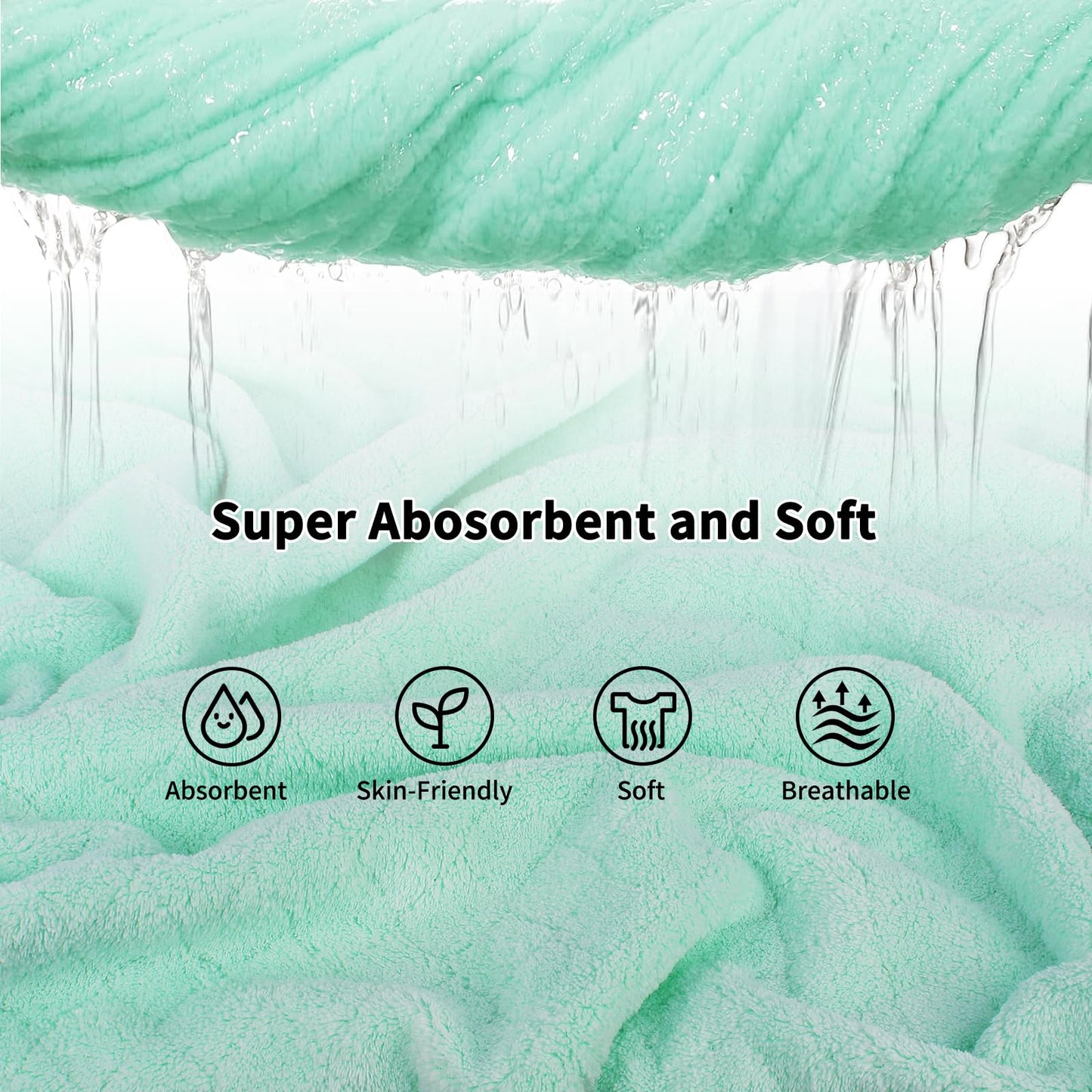 Toddler Towels With Hood Kids Bath Towels Baby Bath Towels Hooded Towels For Kids 0-5 Years, 2-Pack Soft Absorbent Hooded Baby T