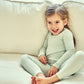 Avauma Baby Boys Girls Pajama Set Kids Toddler Snug Fit Ribbed Sleepwear Pjs For Daily Life Style (Jl/Mint(L))