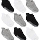 Zaples Baby Non Slip Grip Ankle Socks With Non Skid Soles For Infants Toddlers Kids Boys Girls, Assorted 9 Pack, 12-36 Months