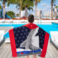 VOOVA & MOVAS Toddler Bath Towels Age 3-10,30X50, Soft | Thick | Cotton | Oversized Absorbent - Beach | Bath | Pool | Swim Tow