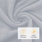 Lovely Care 3 Pack Baby Hooded Bath Towel with 24 Count Washcloth Sets for Newborns Infants & Toddlers, Boys & Girls - Baby Regi