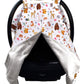Dear Baby Gear - Baby Car Seat Canopy - Infant Car Seats Covers - Carseat Canopies for Boys & Girls - Toddler Carseat Cover w/Sn