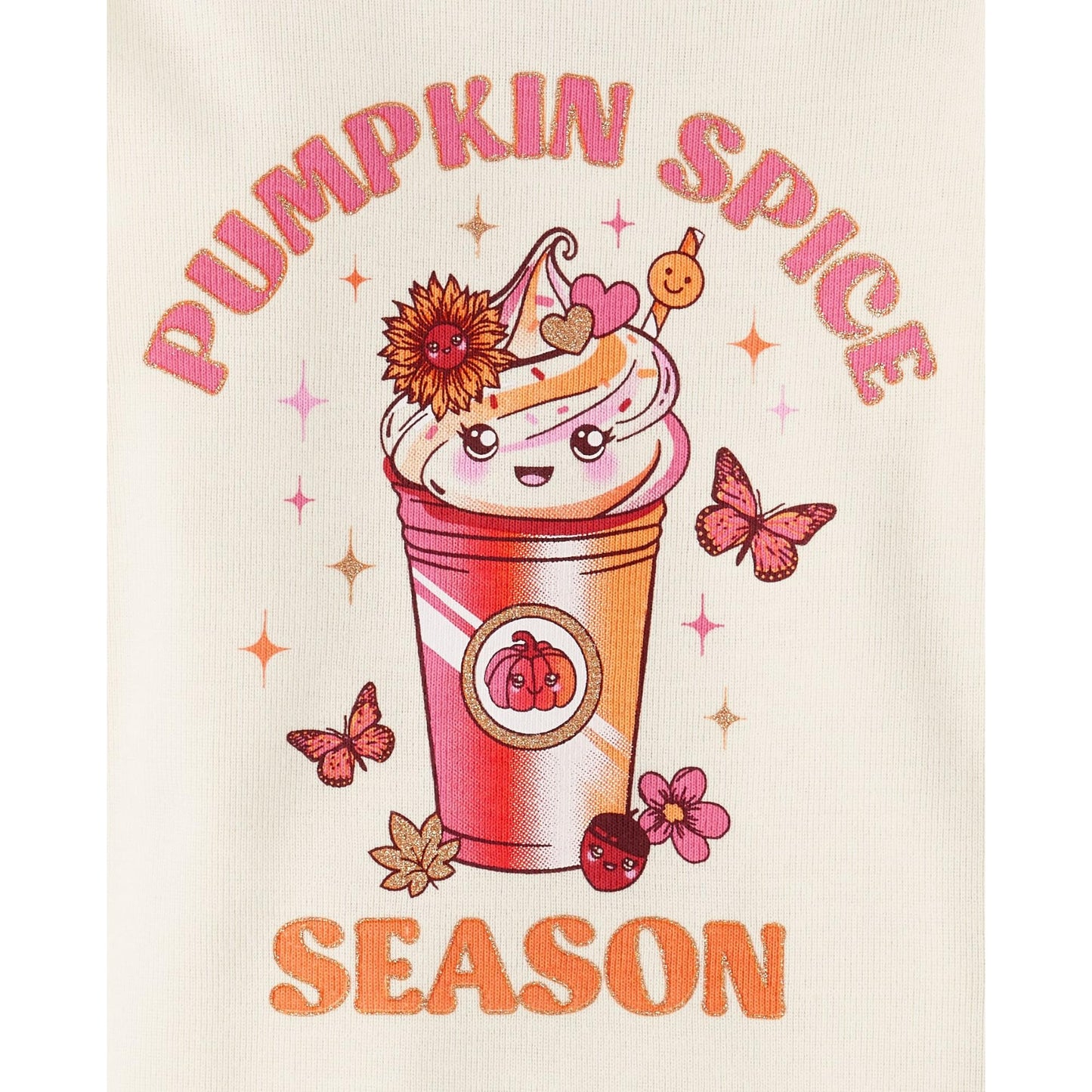 The Children'S Place,Unisex Baby,And Kids, Sibling Matching, Holiday Pajama Sets, Cotton,Pumpkin Spice Season,12