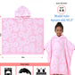 Voova & Movas Thick Hooded Bath Towel Poncho For Kids (4-8Years) - Soft, Absorbent Turkish Cotton Swim Towel Robe, Perfect For B