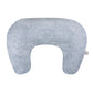 Boppy Nursing Pillow, Blue Speckled Current, Larger, Firmer, More Supportive Pillow For Breastfeeding And Bottle Feeding, Firmer