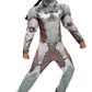 Disguise Genji Classic Muscle Child Costume, Gray, Medium (7-8)