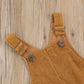 Yokjzjd Newborn Infant Baby Boy Girl Fall Winter Suspender Pants Overalls Corduroy Bib Pants Trousers With Pockets (Yellow, 12-1