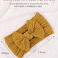 Jollybows 6Pcs Baby Nylon Headbands Hair Bow Elastics Hairbands Hair Accessories For Baby Girls Newborn Infant Toddlers Kids (Na