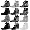 Baby Boy Socks, 12 Pairs Non Slip Toddler Socks Cotton Grip Socks Toddler Socks With Grippers For Baby Boy Infant