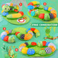 Aranee 2-In-1 Tummy Time Mat & Seated Support Pillow Baby Toys 6-12 Months, Baby Tummy Time Toys Sit Me Up Floor Seat For Newbor