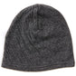 Charm Baby Boys Slouchy Beanie - 100% Organic Cotton Soft Hypoallergenic Infant Toddler Girls Cap Made In Japan Dark Gray