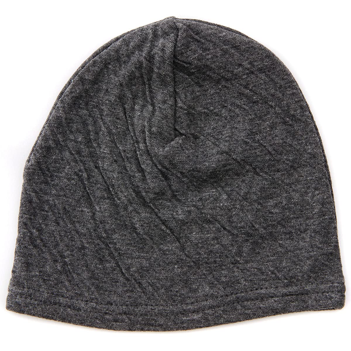 Charm Baby Boys Slouchy Beanie - 100% Organic Cotton Soft Hypoallergenic Infant Toddler Girls Cap Made In Japan Dark Gray