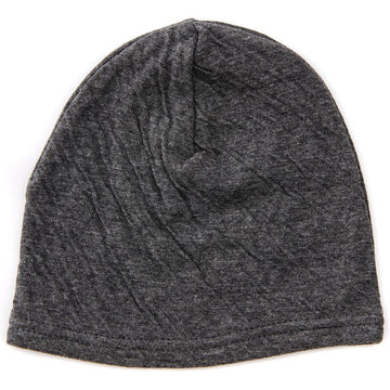 Charm Baby Boys Slouchy Beanie - 100% Organic Cotton Soft Hypoallergenic Infant Toddler Girls Cap Made In Japan Dark Gray