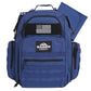 Sager Creek Dad Diaper Bag Backpack with Changing Pad. Waterproof Military Diaper Backpack for Men w/Insulated Compartment (Blue