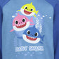 Pinkfong Baby Shark Daddy Mommy Infant Baby Boys Fleece Raglan Pullover Sweatshirt Blue 12 Months