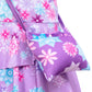 Kaisebile Princess Costume for Girls Birthday Halloween Party Dress Up with Bag,Leis Necklace Headband 3T 4T