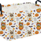 Sanjiaofeng Rectangular Kids Basket Halloween Storage Bins,Cat Storage Basket with Handles.Clothers,Books,Kid s Gifts Bins. (Ca