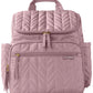 Skip Hop Diaper Bag Backpack: Forma, Multi-Function Baby Travel Bag with Changing Pad & Stroller Attachment, Mauve Mist