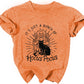 Halloween T Shirt Toddler Baby Boys Girls Sanderson Sisters Letter Print Short Sleeve Graphic Tees Tops(Purple,140)