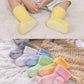 Sdbing Baby Boys Girls Grips Socks Infant Toddlers Kids Non Slip Warm Thick Cotton Ankle Crew Socks With Grippers (1-3T, 6 Pairs