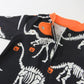 Honestbaby Baby Celebration Sleep & Play Footed One-Piece Pajama Sleeper 100% Organic Cotton, Dino Ween, 3-6 Months