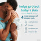 Pampers Pure Protection Diapers Newborn - Size 0, 128 Count, Hypoallergenic Premium Disposable Baby Diapers