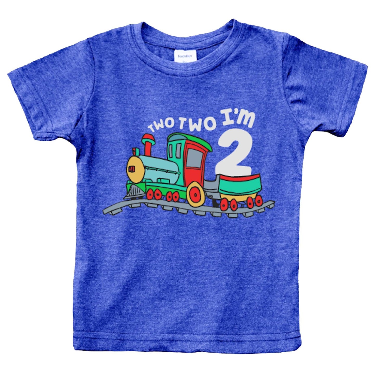 Unordinary Toddler 2Nd Birthday Shirt Boy Chugga Chugga Two Two Train Im Two Years Old Second Birthday Tshirt (Us, Age, 2 Years,