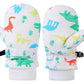 Enbaohui Baby Waterproof Mittens Threaded Waterproof Fleece Lined Glove Kids Snow Ski Mitten For Boys Girls 6Months-5T