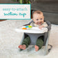 Infantino Silicone Bath Pop Spinners - Sensory Dinosaur Toys with Suction Cups, Engaging Bath Time Fun for Toddlers, 3-Piece