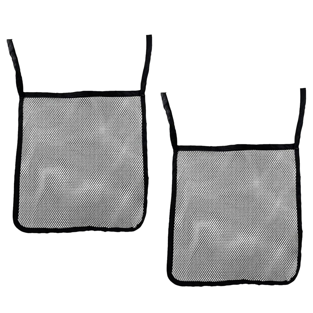 Alovexiong 2 Pack Portable Universal Multi Function Baby Stroller Hanging Bag Accessory Mesh Organizer Net Bag Storage Container