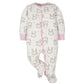 Gerber Baby Girls 4 Pack Sleep 'N Play Footie Princess Pink Newborn