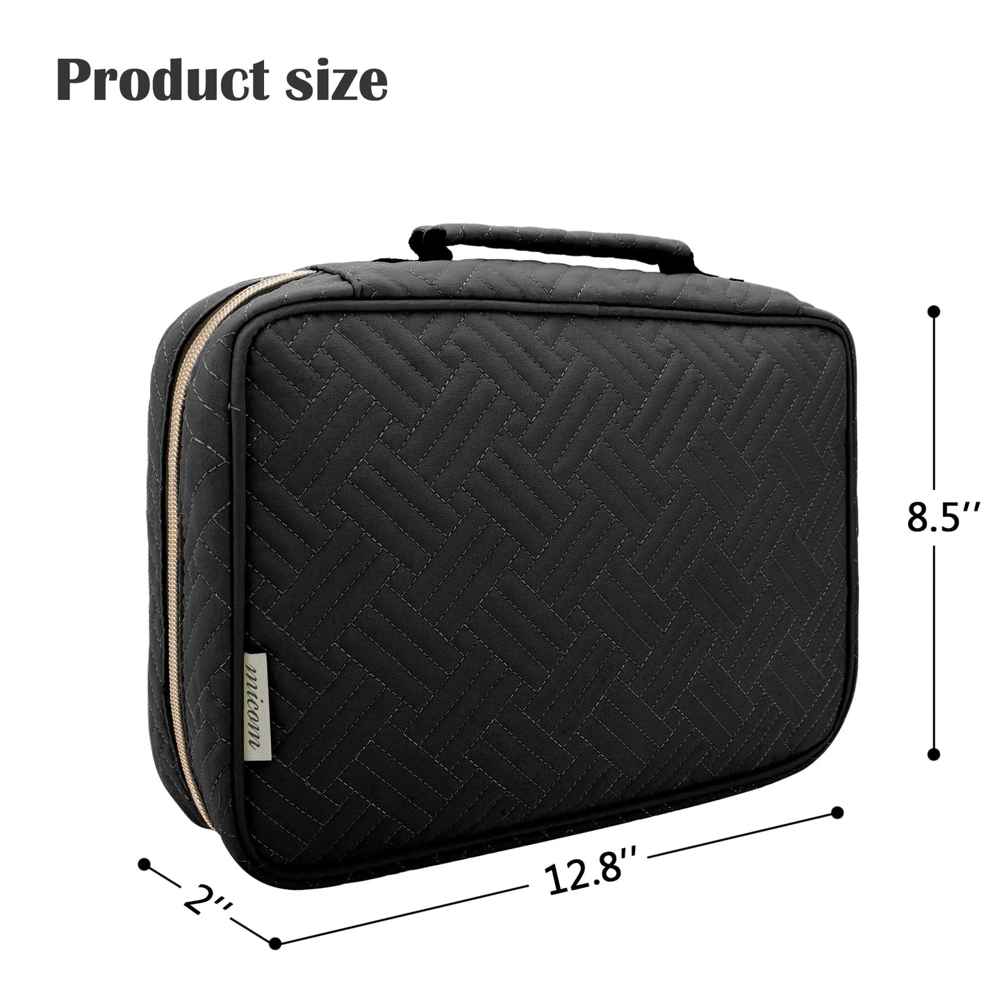 Micom Hair Accessories Storage Bag For Baby Girls, Hair Bow Organizer, Multifunctional Hair Accessories Storage Carrying Case Fo