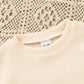 Toddler Baby Girl Sweater Round Neck Loose Long Sleeve Candy Color Knitted Pullover Tops Autumn Winter Sweatshirt (Cream, 3-4T)