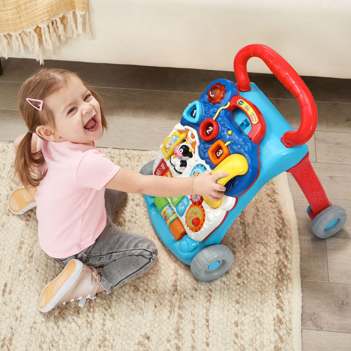 Vtech Sit-To-Stand Learning Walker (Frustration Free Packaging), Blue